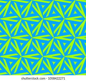 Abstract background with geometric seamless ornament. Vector illustration.