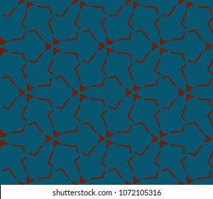 Abstract background with geometric seamless ornament. Vector illustration.