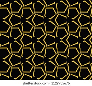 Abstract background with geometric seamless ornament. Vector illustration.