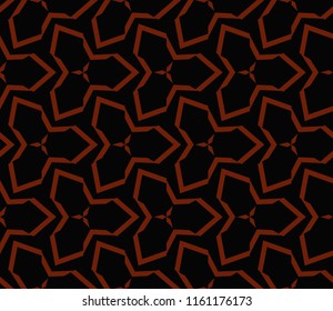 Abstract background with geometric seamless ornament. Vector illustration.