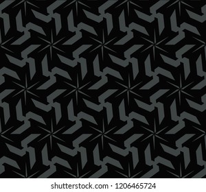Abstract background with geometric seamless ornament. Vector illustration.