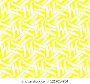Abstract background with geometric seamless ornament. Vector illustration.