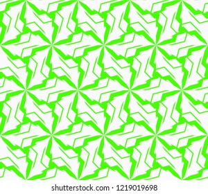 Abstract background with geometric seamless ornament. Vector illustration.