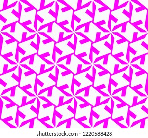 Abstract background with geometric seamless ornament. Vector illustration.