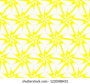 Abstract background with geometric seamless ornament. Vector illustration.