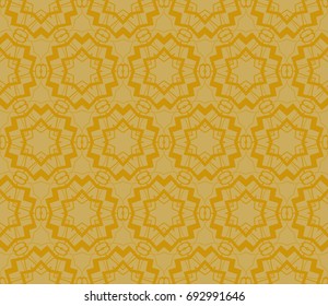 Abstract background with geometric seamless ornament. Vector illustration.