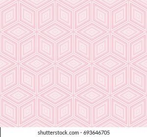 Abstract background with geometric seamless ornament. Vector illustration.