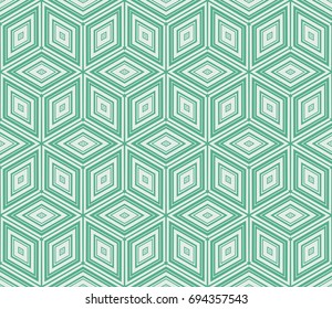 Abstract background with geometric seamless ornament. Vector illustration.
