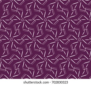 Abstract background with geometric seamless ornament. Vector illustration.