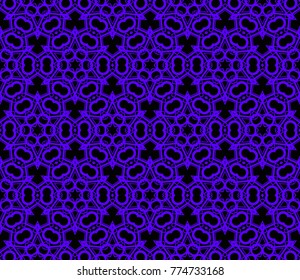 Abstract background with geometric seamless ornament. Vector illustration.
