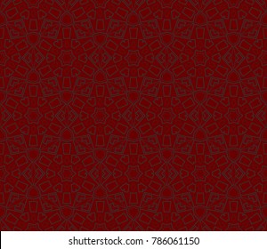 Abstract background with geometric seamless ornament. Vector illustration.