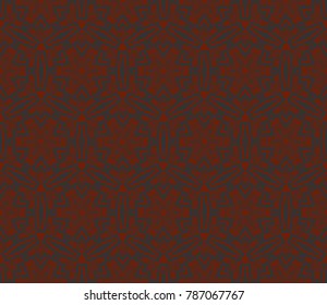 Abstract background with geometric seamless ornament. Vector illustration.