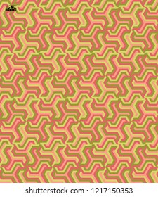 Abstract background with geometric seamless pattern. Eps10 Vector illustration