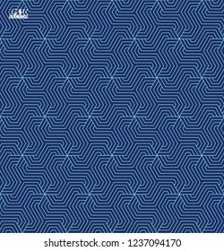 Abstract background with geometric seamless pattern. Eps10 Vector illustration