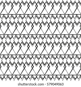 Abstract background. Geometric seamless pattern with rhombus. Vector illustration.