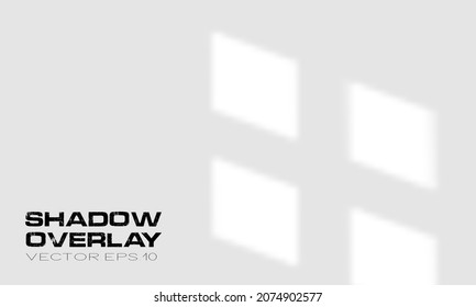 Abstract background geometric shadow overlay the shape of the window in ash in a simple and elegant style, for posters, banners, signage, and others, vector design copy space area eps 10