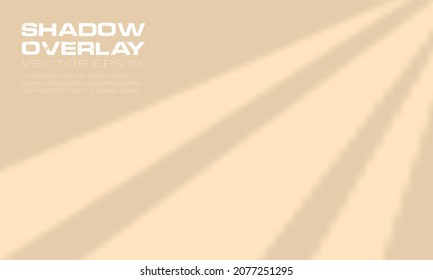 abstract background geometric shadow overlay form light window background cream, for background template fonts, posters, banners, and others, vector design copy space area eps 10