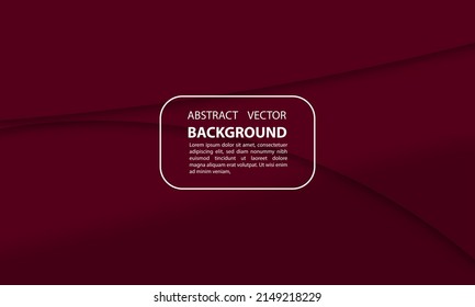 abstract background geometric shadown overlay color maroon 3d illustrasi mock up trendy vector design eps 10