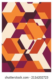 ABSTRACT BACKGROUND WITH GEOMETRIC SHAPE