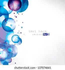 Abstract background with geometric shapes