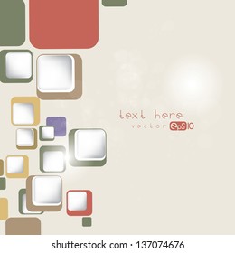 Abstract background with geometric shapes
