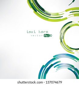 Abstract background with geometric shapes