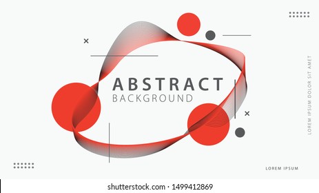 Abstract background with geometric shapes