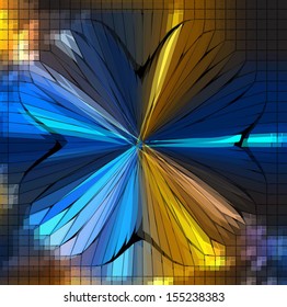 Abstract background with geometric shapes. 