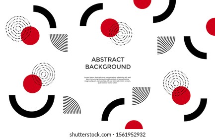 abstract background with geometric shapes