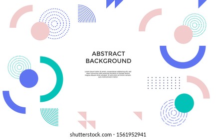 fondo abstracto con formas geométricas