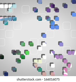 abstract background with geometric shapes