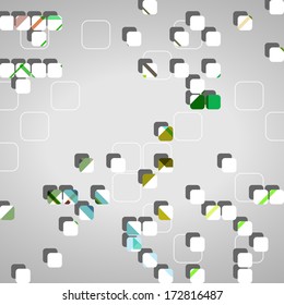abstract background with geometric shapes