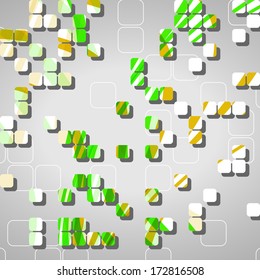 abstract background with geometric shapes