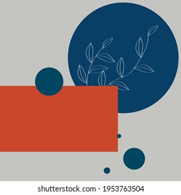 Abstract background with geometric shapes