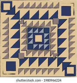 abstract background of geometric shapes