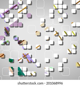 abstract background with geometric shapes