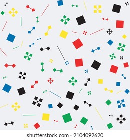 Abstrakter Hintergrund mit geometrischen Formen