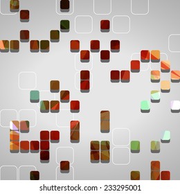 abstract background with geometric shapes