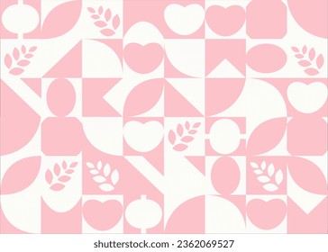 Abstrakter Hintergrund geometrischer Formen