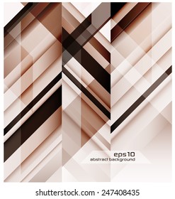Abstract Background With Geometric Shapes