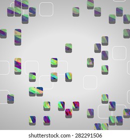 abstract background with geometric shapes