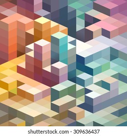 Fondo abstracto de las formas geométricas
