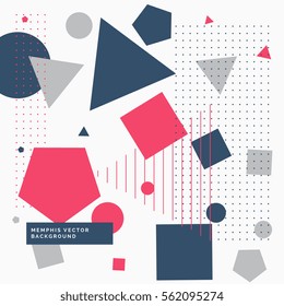 abstract background with geometric shapes
