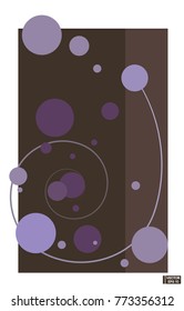 Abstract background of geometric shapes