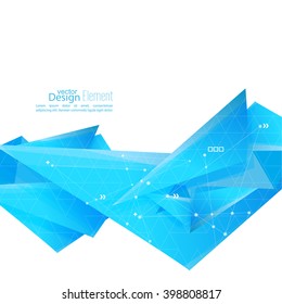 Abstract background with geometric shapes angled. 