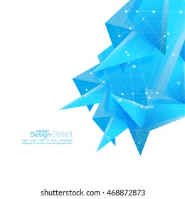 Abstract background with geometric shapes angled.