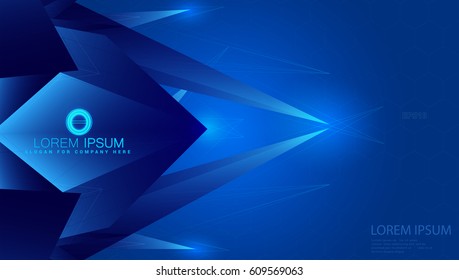 Abstract background with geometric shapes angled. Concept new technology and dynamic motion. Digital Data Visualization. For cover book, brochure, flyer, poster, magazine, booklet, leaflet. vector