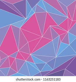 Abstract background, geometric shapes, geometric art, geometric background, mosaic, geometric abstract, graphic design, violet, pink, blue, vector art