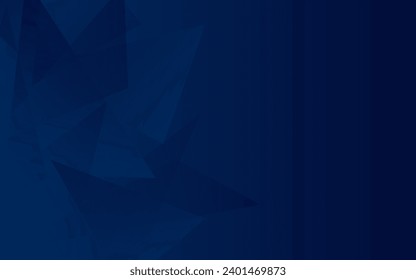 Abstract background of geometric shapes. Bright triangular shapes of various colors and transparency. Platform for advertising.Vector illustration.