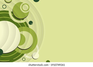 Abstract background from geometric shapes and circles. Wallpaper for spring and summer. Presentation title slide design template for business, corporate, party, festive, seminar and talks